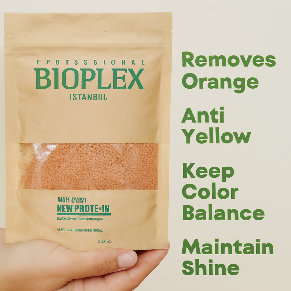 Bioplex Hair Protein Treatment 50 – No Damage Formula For Bleaching And Coloring | Protein Balls For Soft, Shiny, And Healthy Blonde Hair