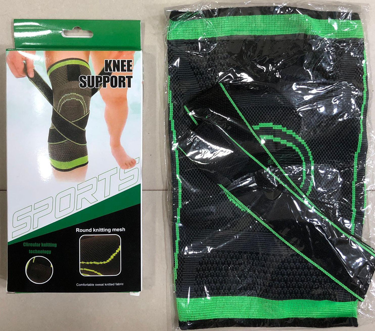 3D Adjustable Knee Support Band – Pressure Relief & Injury Protection
