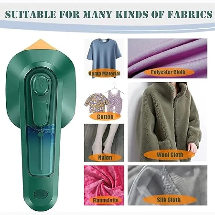 Portable Travel Iron, Mini Iron Steam Iron Handheld Ironing Machine | Electric.