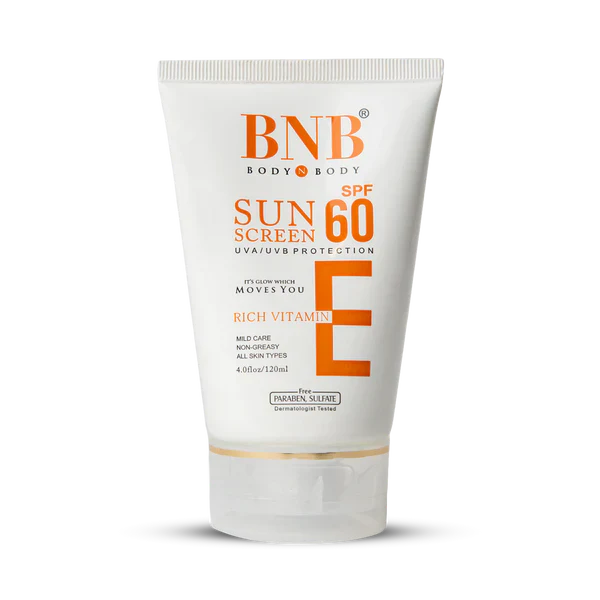 BNB Sun Screen SPF 60,Vitamin-E