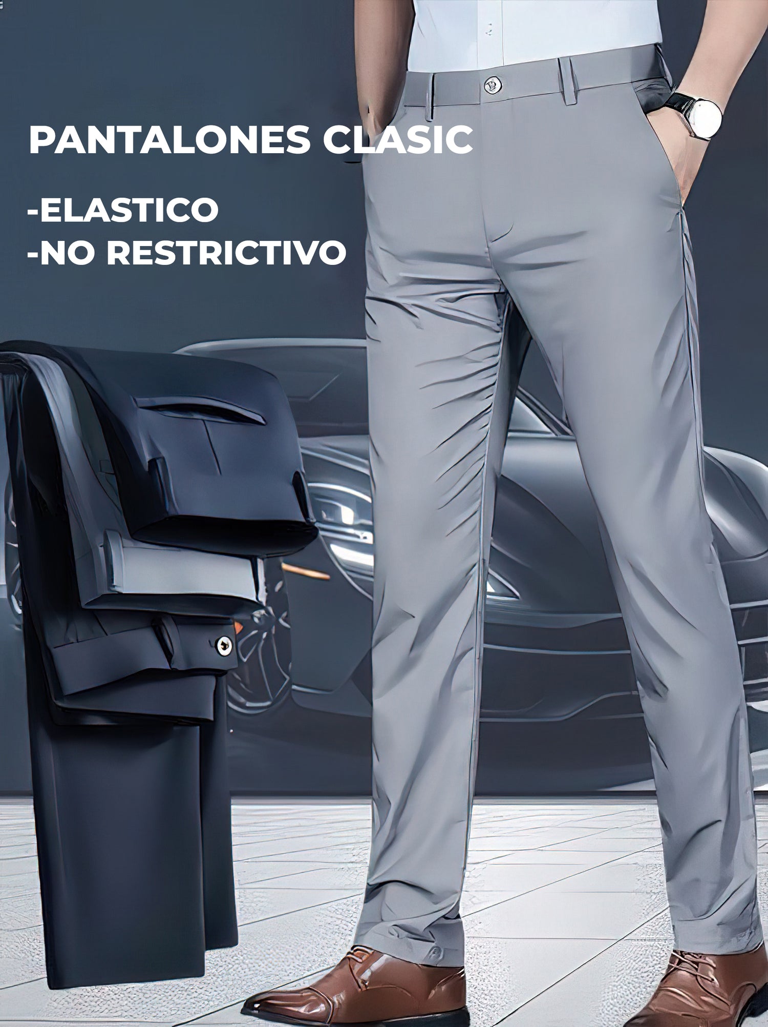 Pantalón Clasic Super Elástico