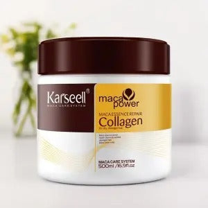 Pack Of 02  Karseell Hair Mask Collagen Treatment Cream – Argan Oil & Maca Essence,