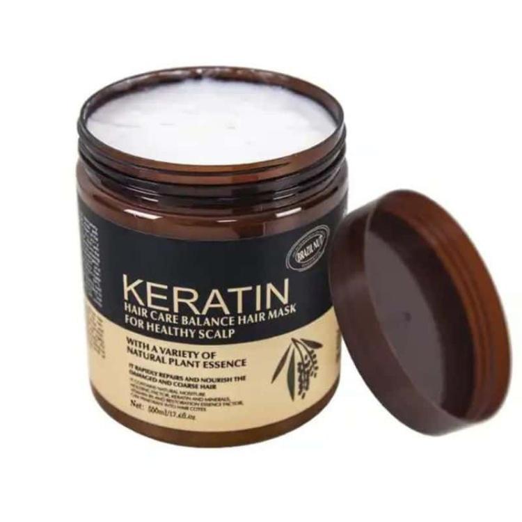 Pack Of 2 | Keratin Hair Mask Treatment Your Secret To Shiny, Healthy Hair - 500ml