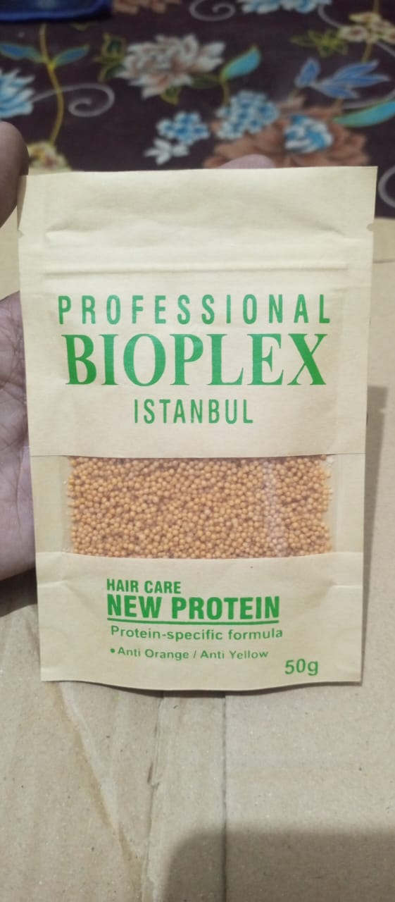 Bioplex Hair Protein Treatment 50 – No Damage Formula For Bleaching And Coloring | Protein Balls For Soft, Shiny, And Healthy Blonde Hair