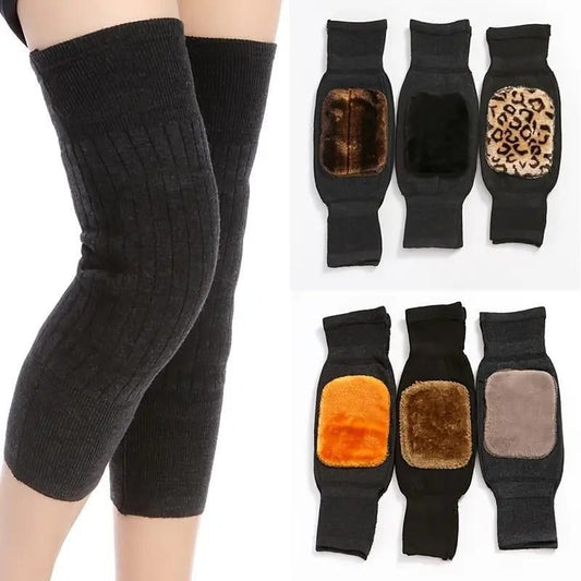 winter wool knee warmer