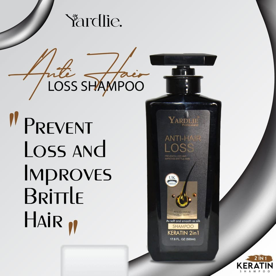 YARDLIE  2 IN 1 ANTI HAIR LOSS (KERATIN + SHAMPOO) 500ml