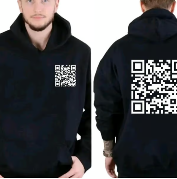 Hoodie Qr F**k You